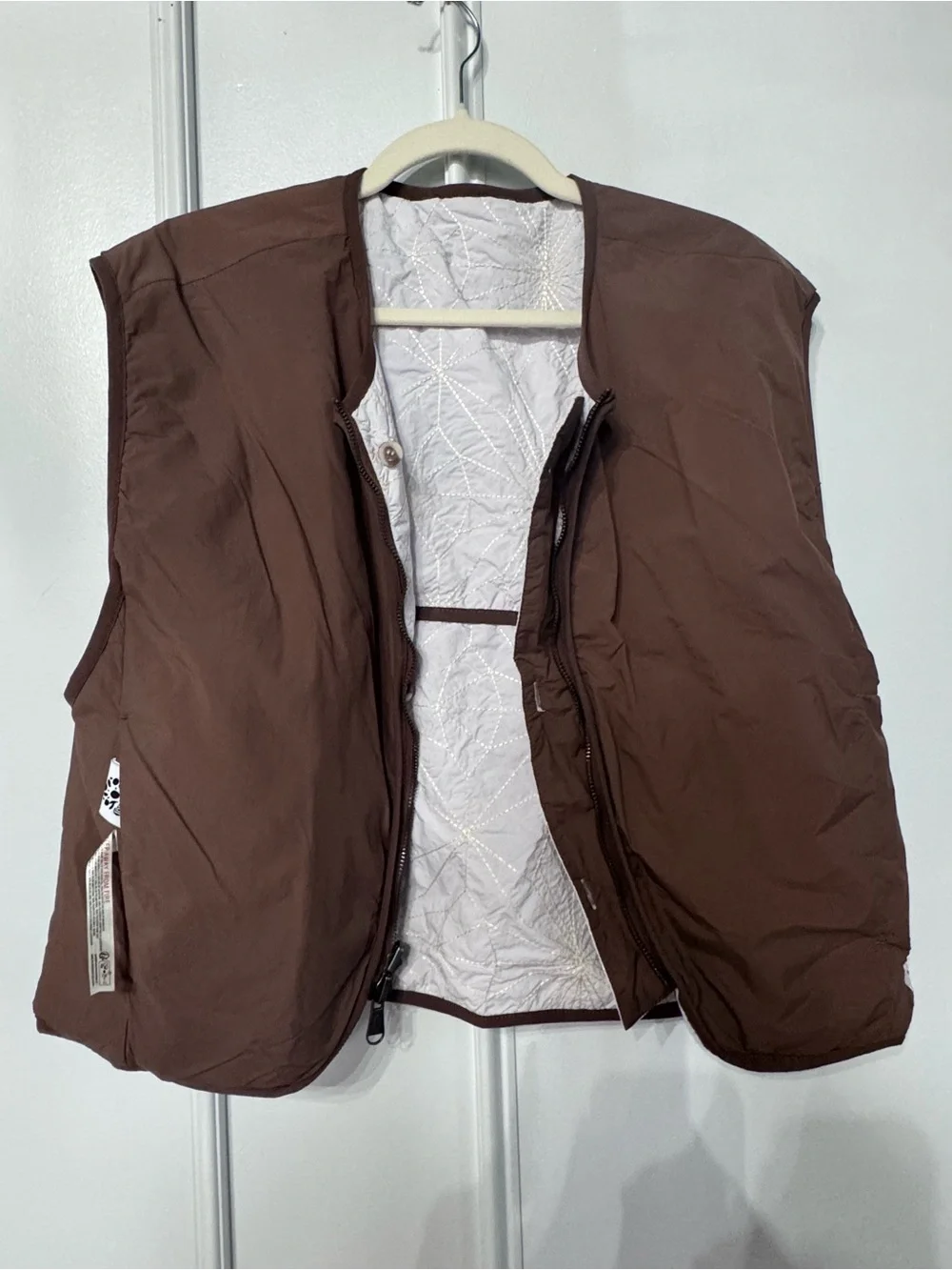 Free People- Kacie Reversible Quilted Liner Vest
